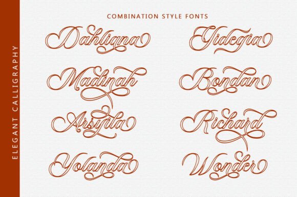 Panda Outline Font PNG with transparent background - Preview 2