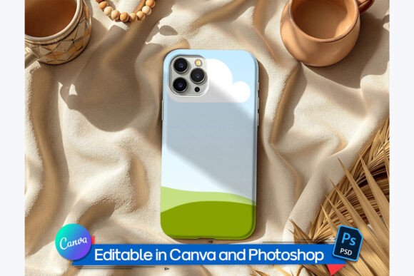 Print-on-demand Phone Case Mockup