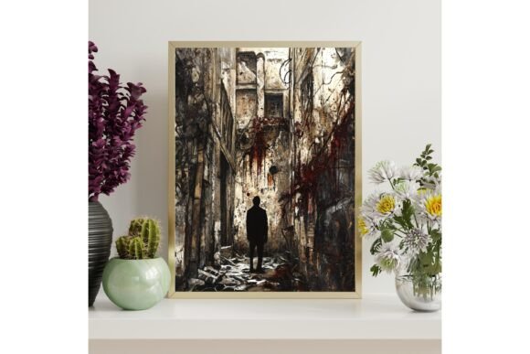 Solitary Dark Printable Wall Art