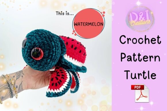 Turtle Crochet Pattern Amigurumi Pdf