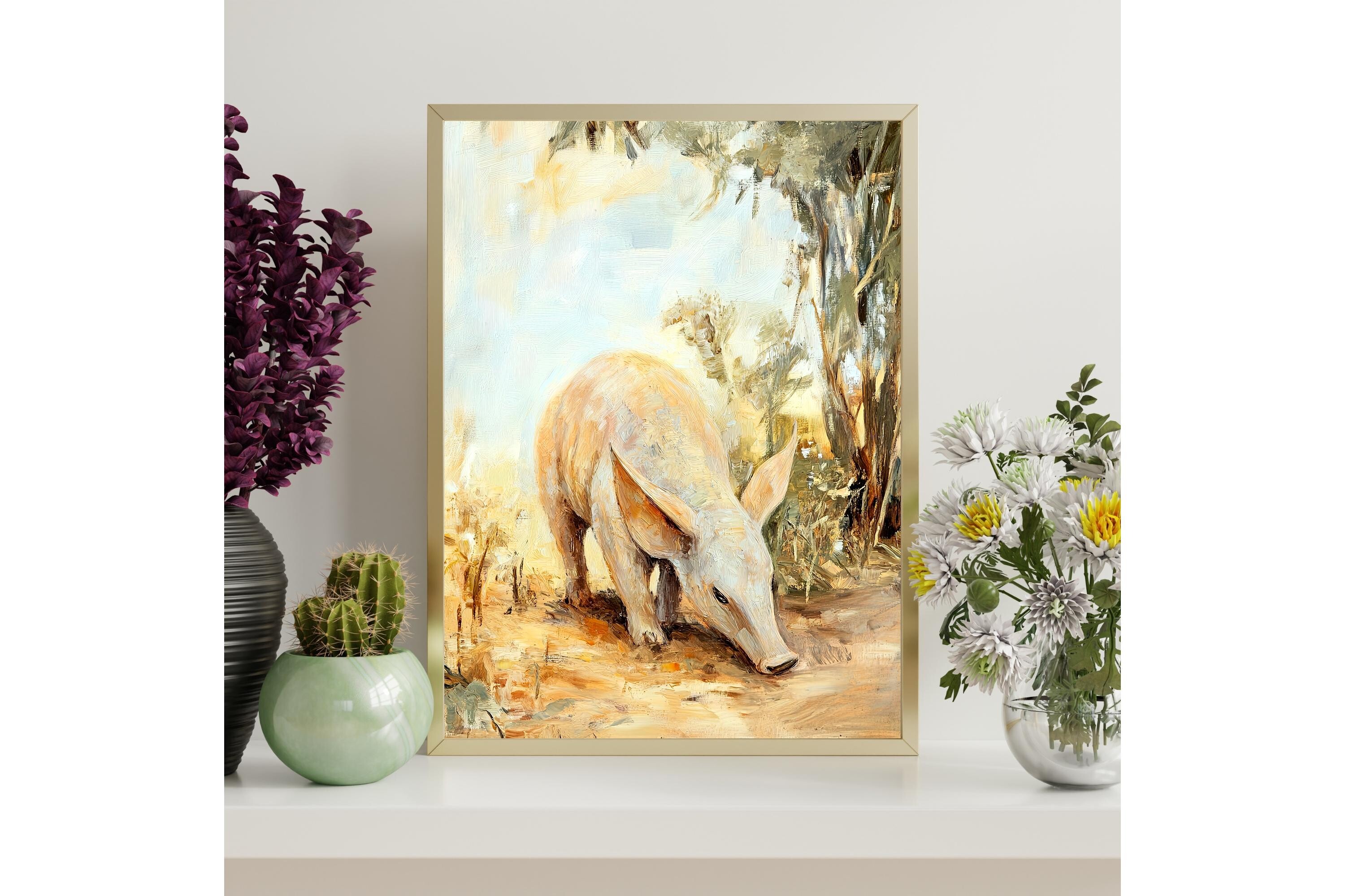 Aardvark African Printable Wall Art