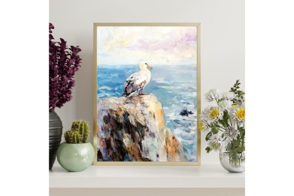 Albatross Cliff Printable Wall Art