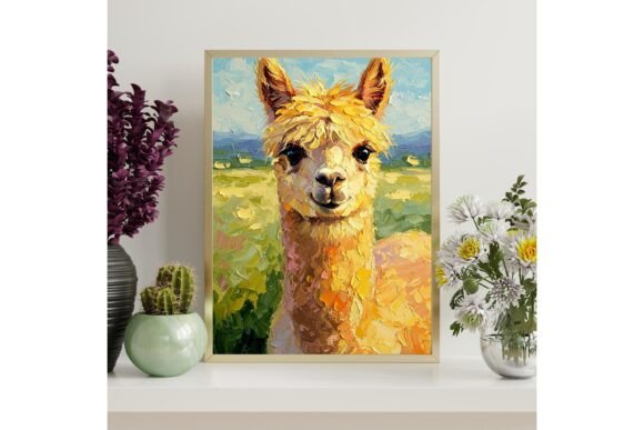 Alpaca Printable Wall Art Decor