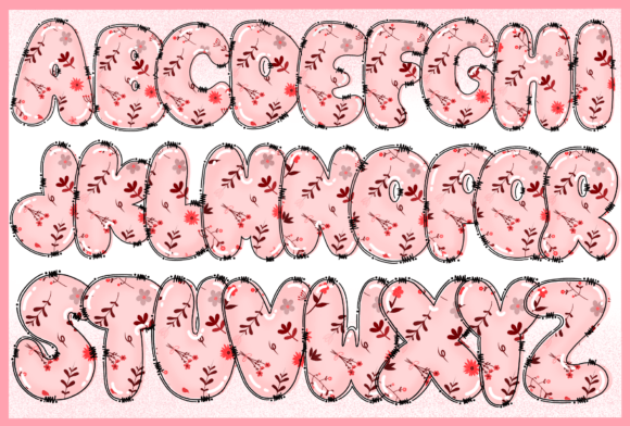 Blossom Cute Font - Preview 1