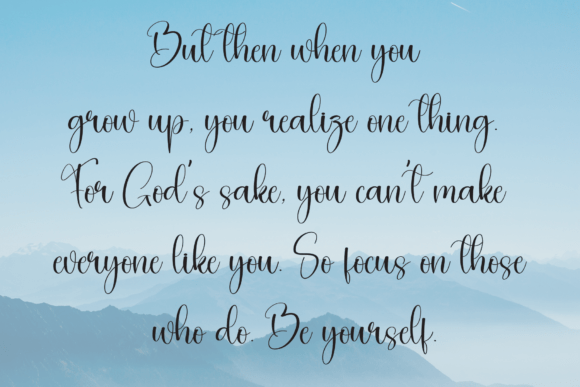 Butterfly Font - Preview 5