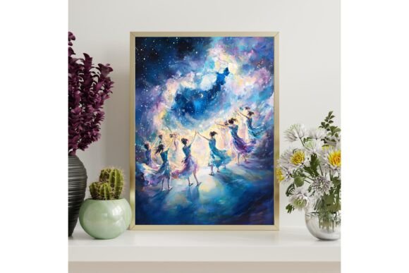Celestial Dancers Decor Print