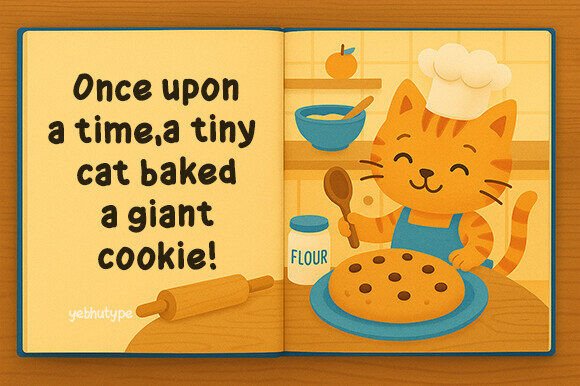 Cute Handwriting Font - Preview 2