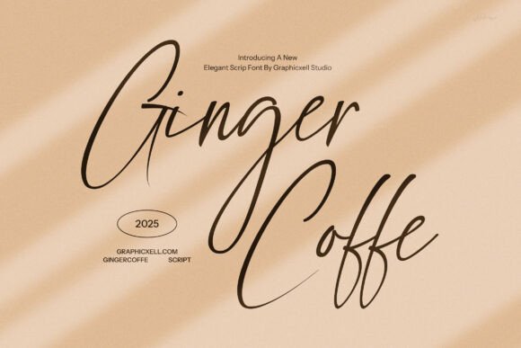 Ginger Coffe Fonts