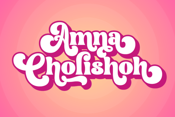 Groter Retro Font - Preview 2