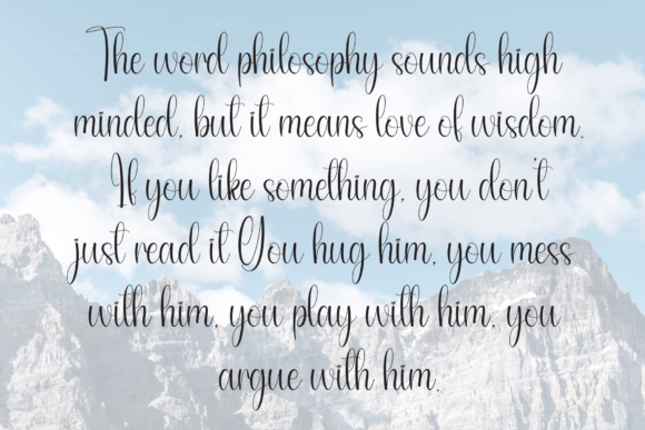 Holliday Font - Preview 5