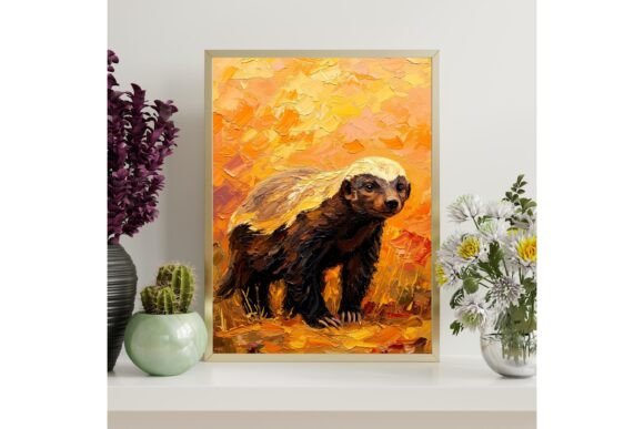 Honey Badger Printable Wall Art
