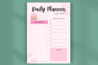 Kawaii Daily Planner – Cute Aesthetic Graphic by Templates by amleyy ...