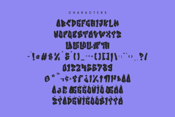 Llestast Font PNG with transparent background - Preview 6