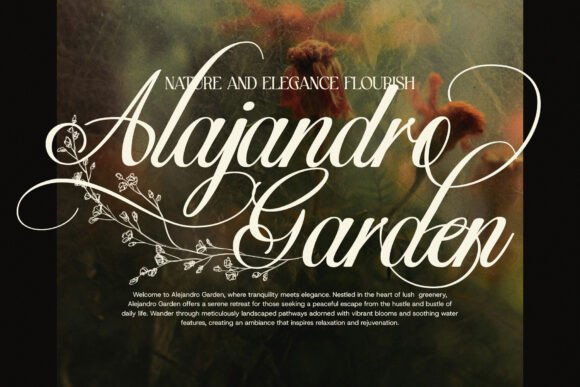 Mahogany Font PNG with transparent background - Preview 1