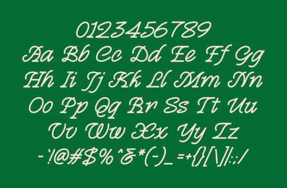 Methin Font PNG with transparent background - Preview 3