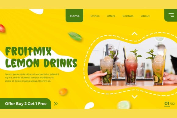 Mini Banana Font PNG with transparent background - Preview 2