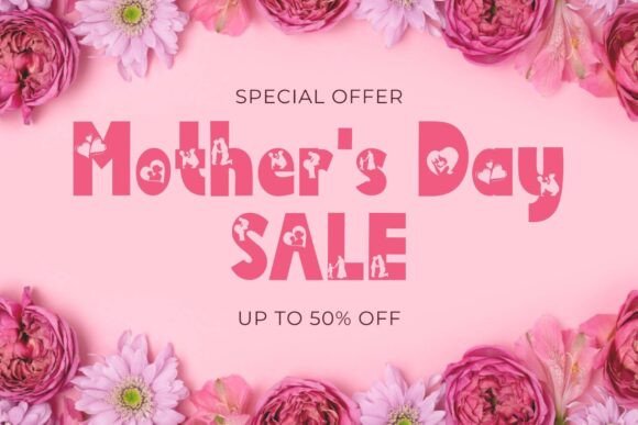 Mommy Cute Font PNG with transparent background - Preview 1