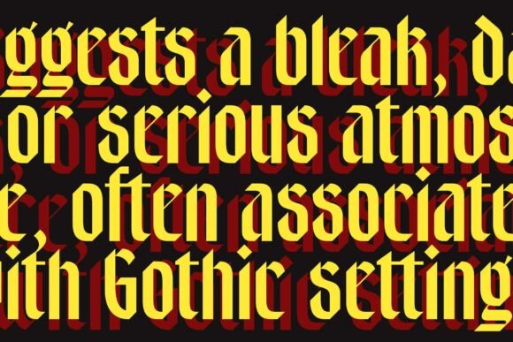 Nightwoe Font PNG with transparent background - Preview 6