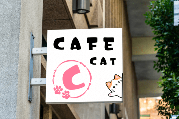 Pet Monogram Font PNG with transparent background - Preview 5