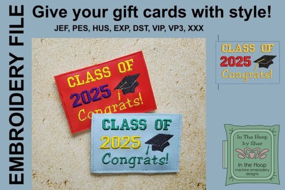 2025 Graduation Gift Card Holder