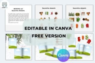 6 Recipe Book Mockup Graphic by HootyOwl · Creative Fabrica