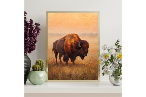 American Bison Printable Wall Art