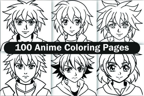 Anime Coloring Pages