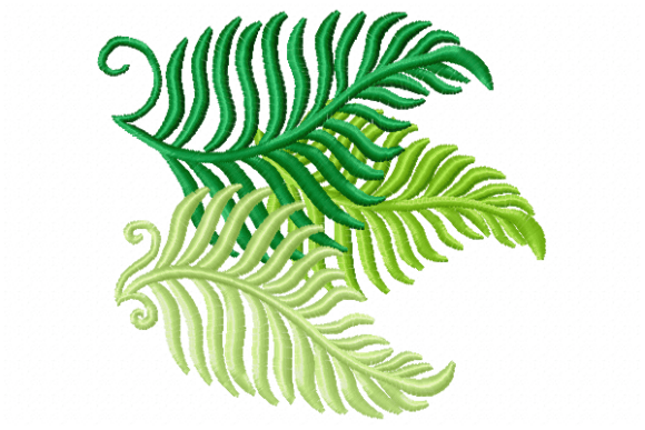 Autumn Leaves Set Embroidery Design