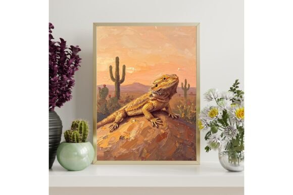Bearded Dragon Printable Wall Art
