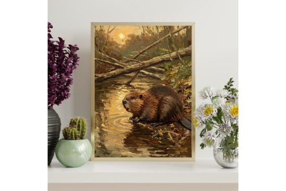 Beaver River Printable Art