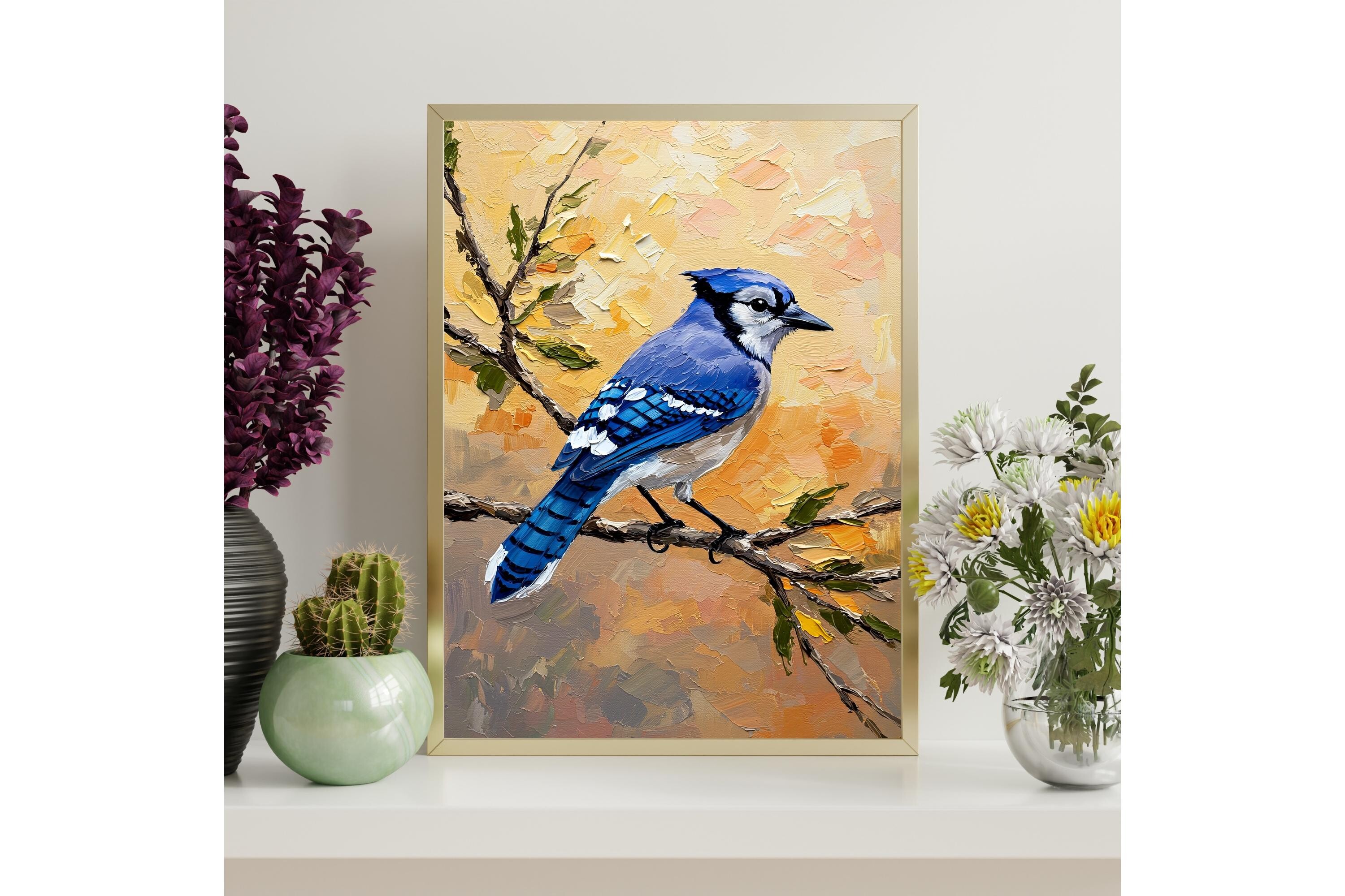 Blue Jay Printable Wall Art