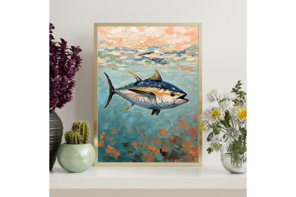 Bluefin Tuna Printable Wall Art