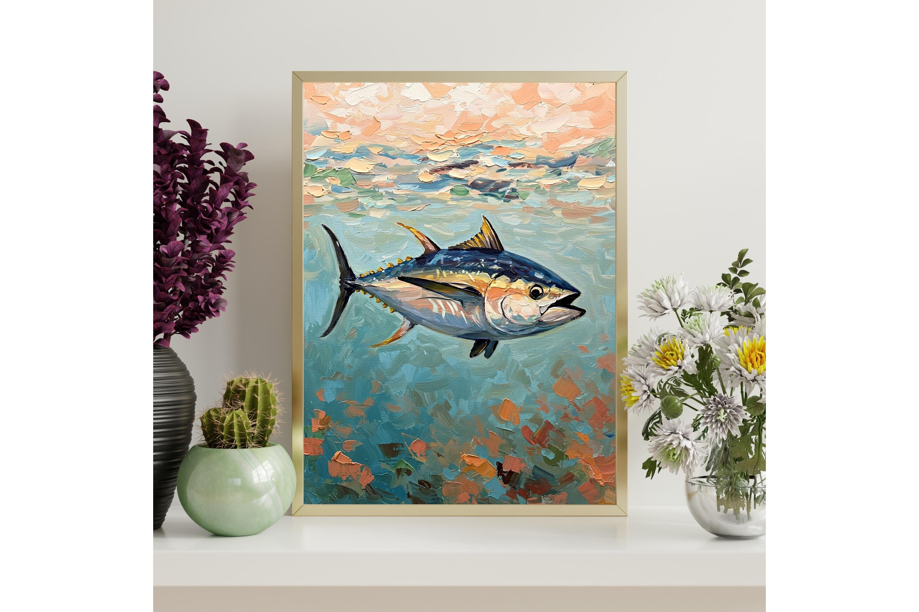 Bluefin Tuna Printable Wall Art