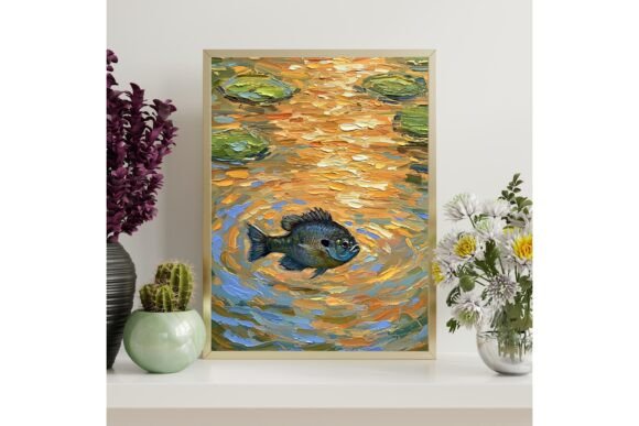 Bluegill Fish Printable Wall Art
