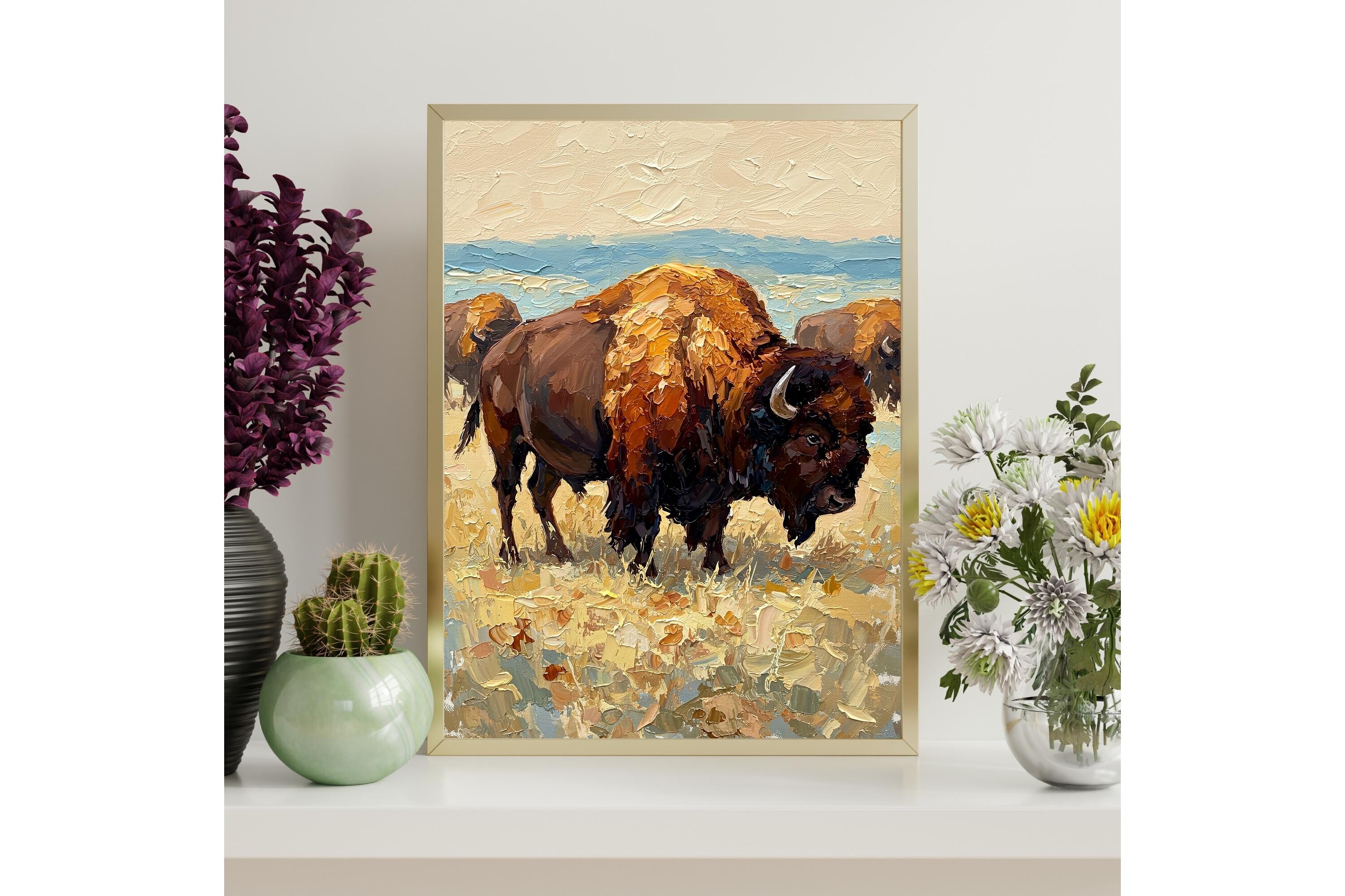 Buffalo Printable Wall Art Decor