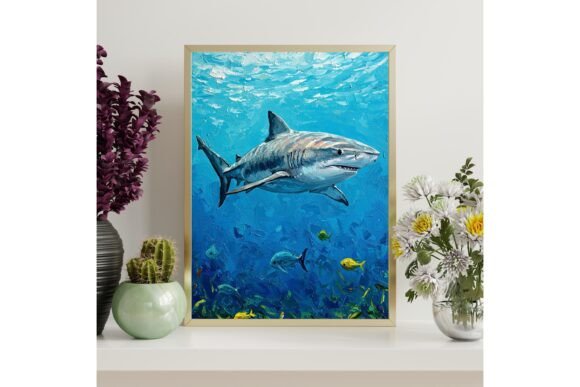 Bull Shark Printable Wall Art