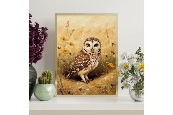 Burrowing Owl Printable Wall Art