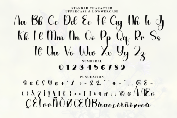 Butterfly Font - Preview 3