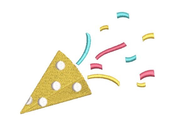 Cheese Wedge Party Popper