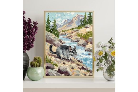 Chinchilla Mountain Stream Wall Art