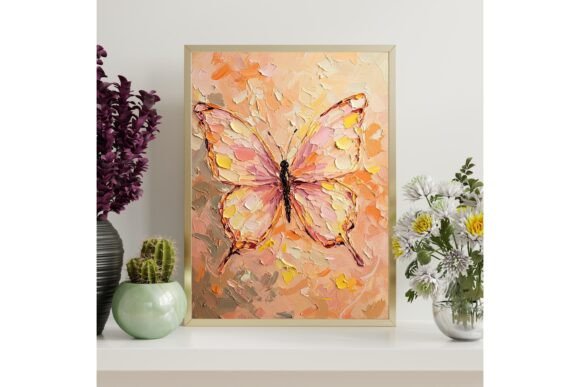 Colorful Butterfly Printable Wall Art