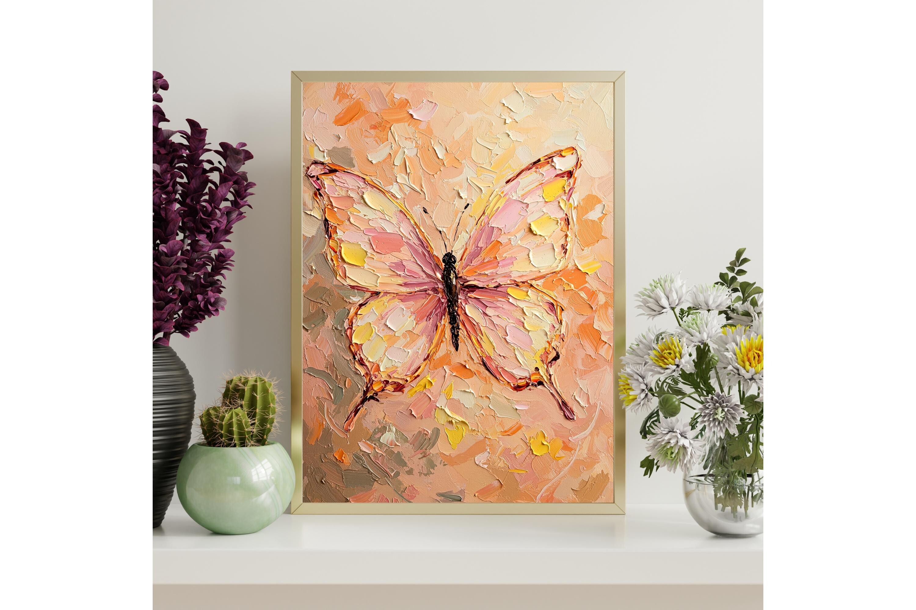 Colorful Butterfly Printable Wall Art