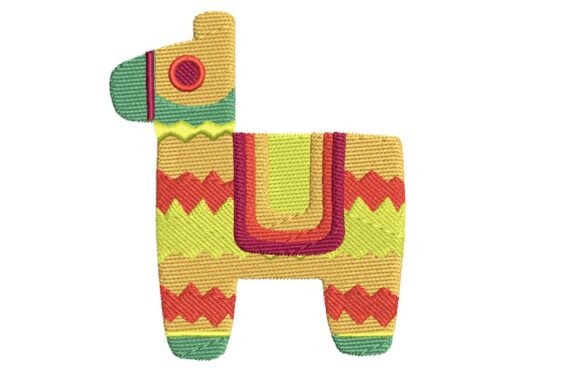 Colorful Donkey Piñata
