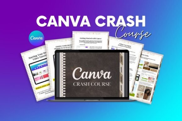 Done For You Canva Crash Course Ebook Graphics