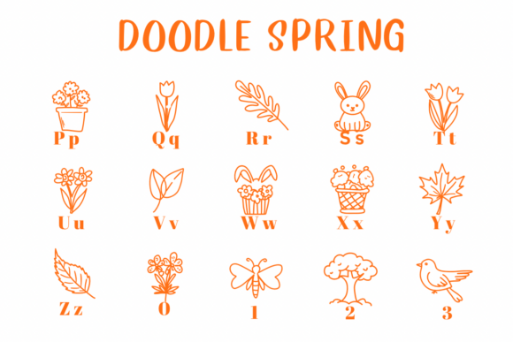Doodle Spring Font - Preview 2