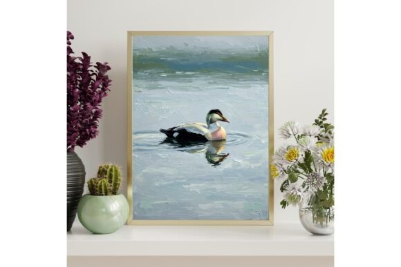 Eider Duck Printable Wall Art