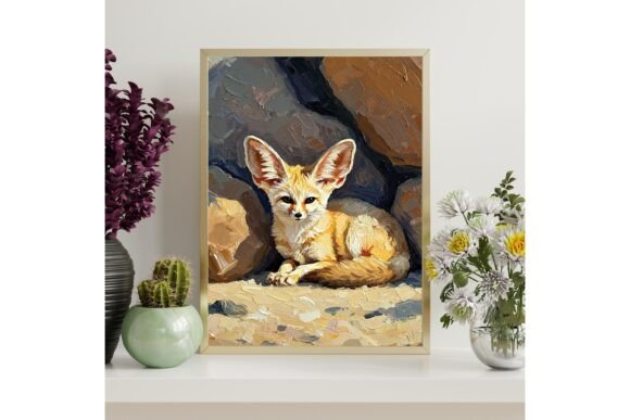 Fennec Fox Printable Wall Art