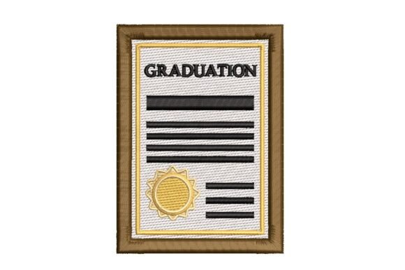 Framed Graduation Certificate