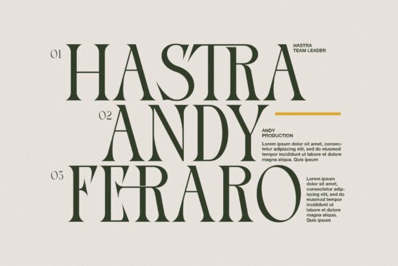 Gastone Font PNG with transparent background - Preview 1