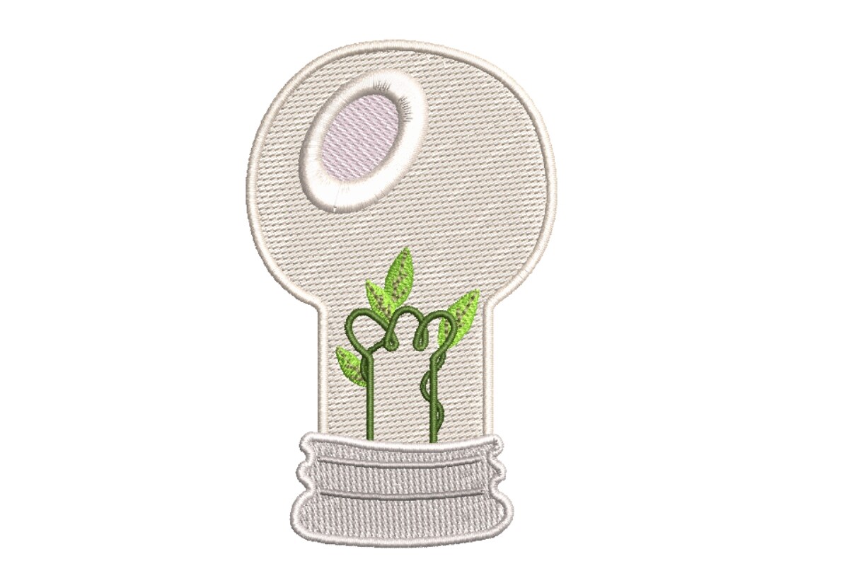 Green Energy Lightbulb Plant
